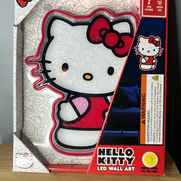 Hello Kitty Other - Hello Kitty Neon LED Wall Art